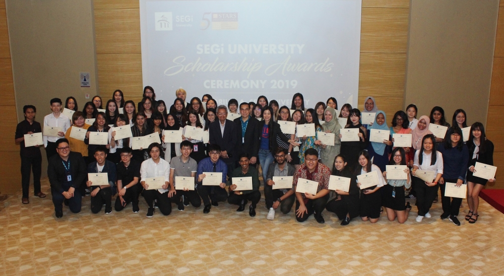 OVER 100 RECIPIENTS RECEIVED AWARDS AT THE SCHOLARSHIP AWARDS CEREMONY 2019